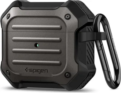Zdjęcie produktu dla Etui Spigen Tough Armor do Apple AirPods 3 Gunmetal