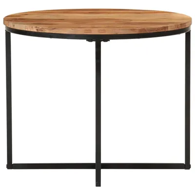 Produktbild von vidaXL Couchtisch 55x55x45 cm Massivholz Akazie und Eisen