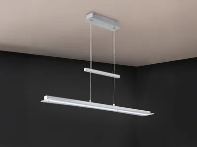 Produktbild von LED Pendelleuchte SMASH höhenverstellbar Silber matt mit TOUCH Dimmer, R32421107