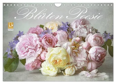 Produktbild von Blüten Poesie (Wandkalender 2027 DIN A4 quer), CALVENDO Monatskalender