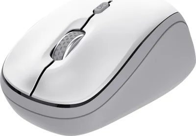 Produktbild von Yvi+ Kabellose Maus Bluetooth / 2,4 GHz Weiß