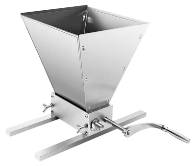 Image de Moulin à grains manuel - Capacité de 4 litres - Convient pour l'orge et le blé