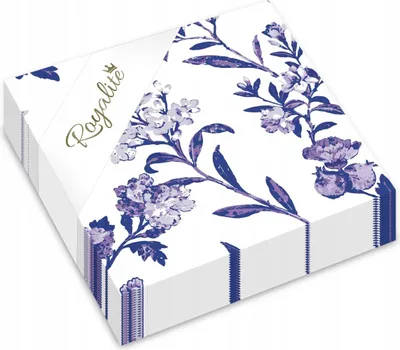 Zdjęcie produktu dla Servietten 33/3/20 Lilac Blumen 8187