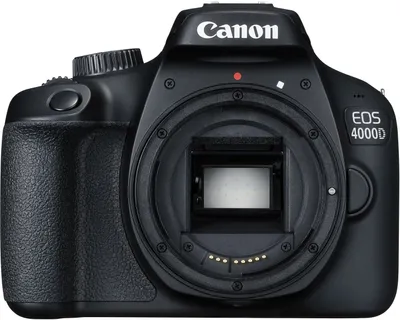 Produktbild von Canon EOS 4000D + 18-55 DC + 75-300 DC, 18 MP, 5184 x 3456 Pixel, Full HD, 436 g, Schwarz