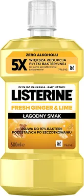 Produktbild von Listerine Ginger & Lime Płyn do płukania jamy ustnej, 500 ml