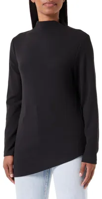 Immagine prodotto di Cross Jeans, maglietta da donna, modello 56038, colore nero, taglia XS