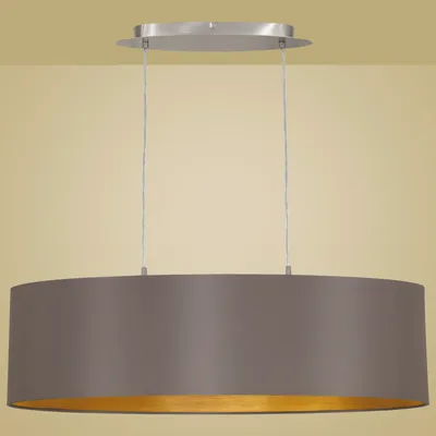 Image de EGLO Pendelleuchte Maserlo 78 cm Cappuccino 31614