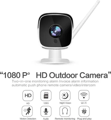Obrázek produktu pro Wifi IP kamera 1080P vnitřní venkovní UK Plug