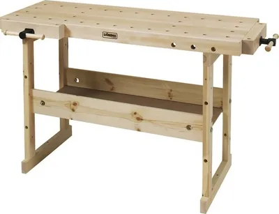 Produktbild von Sjöbergs NORDIC PLUS 1450, Sägebock-Werkbank, Birke, Holz, 2,8 cm, 630 mm, 1470 mm