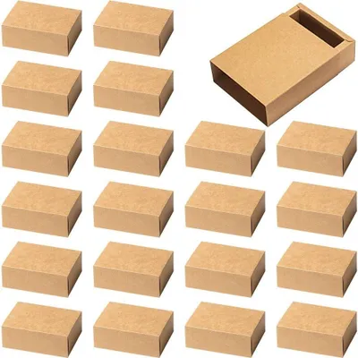 Productafbeelding van Kraftpapier Geschenkdozen, 20 Stuks