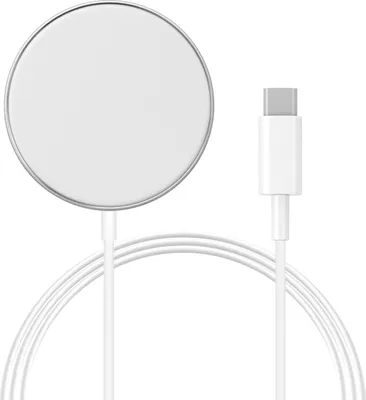 Produktbild von Mayaxess, MagSafe Ladegerät 15W Magnetisch für iPhone 17 / Pro / Pro Max / Air, Weiß