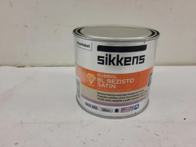 Immagine prodotto di Sikkens 5249102, vernice Rubbol Bl Rezisto Satin, base W05, 0,5 litri