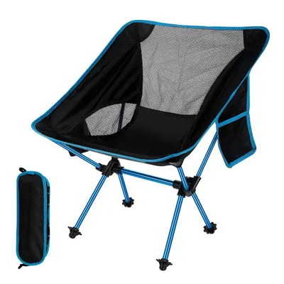 Produktbild von Klappstuhl Campingstuhl, Ultraleichter Klappstuhl Gartenstuhl Faltstuhl Tragbar