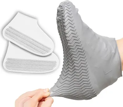 Image de INSUFFICIENT SHOE SHOE COVER PROTECTORS Matériau antidérapant épais r.M.