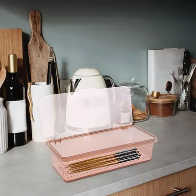 Produktbild von 3-teiliges Besteckorganizer-Set mit Deckel und Abtropffunktion