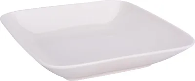 Image de Assiette creuse Carré, 22cm, blanc