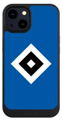 Produktbild von NIVOCASE Hülle für Apple iPhone 14  Handyhülle NIVOcore Case Schwarz HSV Hamburger SV Logo
