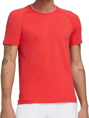 Image de T-shirt à manches courtes Wilson Team Seamless Crew, rouge, taille M, homme, rouge, taille M
