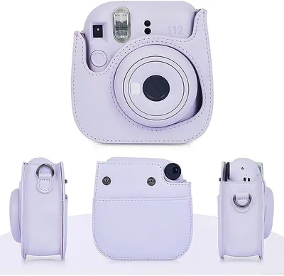 Produktbild von Fujifilm Instax Mini 12 Passgenaue Schutzhülle & Kameratasche — Violett