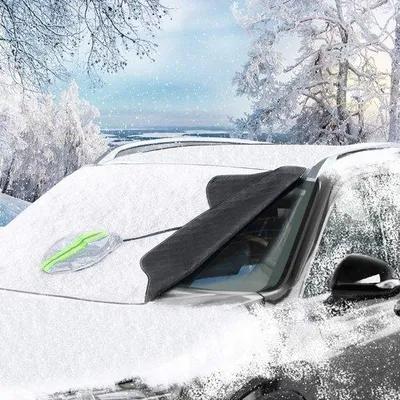 Productafbeelding van Famanu Antivriesbescherming voor Auto - Multifunctionele voorruitbeschermer, 140 x 116 cm