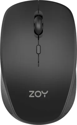 Zdjęcie produktu dla ZOY ZMS08 Przewodowa, ergonomiczna mysz z 6 przyciskami i regulacją DPI, czarna
