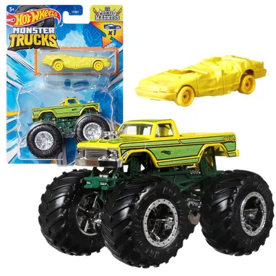 Produktbild von Hot Wheels Monster Trucks HWN42, Monstertruck, 3 Jahr(e), Metall, Kunststoff, Mehrfarbig