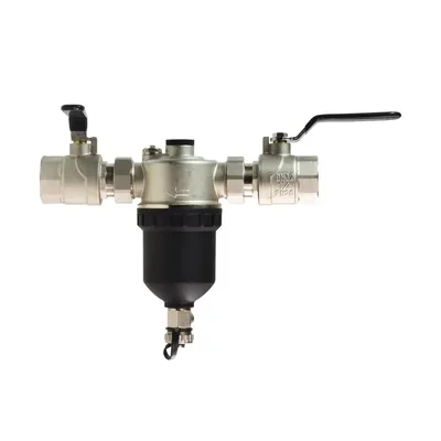 Zdjęcie produktu dla IBO | Separator magnetyczny 5/4" i-004 - czarny - do instalacji grzewczych - wysoka filtracja - trwały