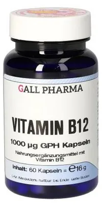 Immagine prodotto di Vitamina B12 1000 μg Gph Capsule 60 Capsule