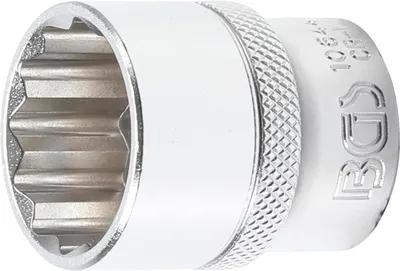 Immagine prodotto di BGS Chiave a bussola a dodici unità quadrate 12,5 mm (1/2") SW 24 mm - 10644
