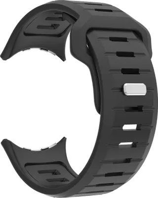 Produktbild von INF 45mm Silikon Sportarmband für Google Pixel Watch 3 Schwarz
