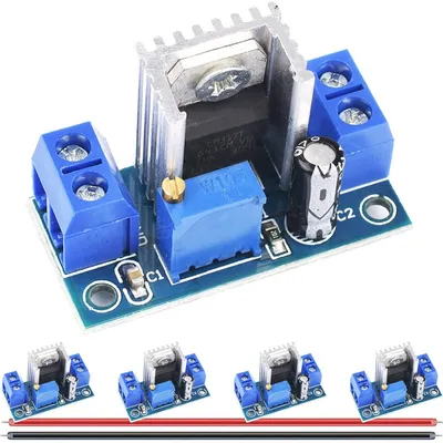 LM317 Spannungsregler-Modul, 4,2-40 V, 5 Stück, Step-Down Wandler