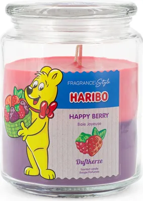 Zdjęcie produktu dla HARIBO A1670 Haribo Duftkerze Happy Berry - 510g