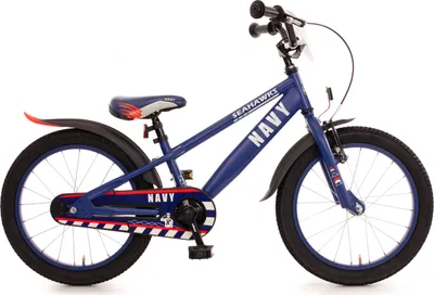 Produktbild von 18" Kinderfahrrad "NAVY" matt-marineblau – Bachtenkirch