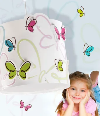 Zdjęcie produktu dla Lampa sufitowa Butterfly - Motyle dla dzieci