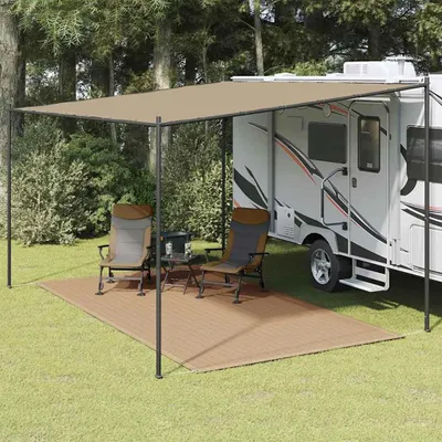 Produktbild von vidaXL Zeltteppich 250x350 cm Taupe