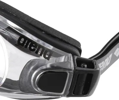 Produktbild von Famanu Schwimmbrille Unisex mit UV-Schutz und Antibeschlagbeschichtung - Schwarz