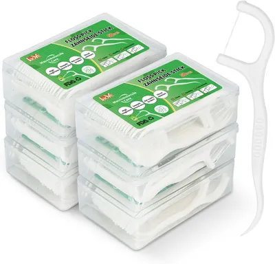 Productafbeelding van Overige tandenborstelaccessoires Flossensticks 300 Stuks, Wegwerp Flos, Interdentale Reiniging, Voor