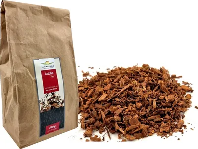 Produktbild von Jatoba Tee 500g  100 % reine Jatobarinde geschnitten / Rindentee aus Brasilien