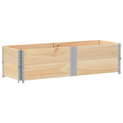 Zdjęcie produktu dla vidaXL Rama górna palety 2 szt. 150x50 cm lite drewno sosnowe