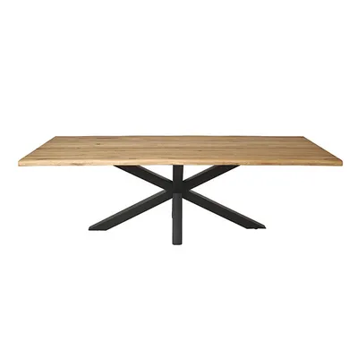 Zdjęcie produktu dla SYSTEM SPYDER, nogi stołu, stół do jadalni, czarny, 160x180x240 cm