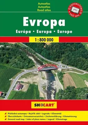 Image de Atlas routier de l'Europe au 1:800 000 (A4, spirale)