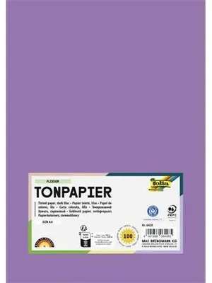 Obrázok produktu pre Folia 6428 Hlinený papier - A4, lila