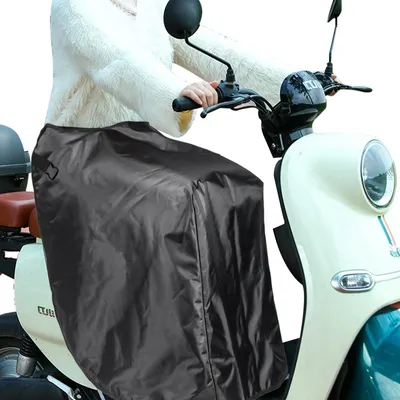 Produktbild von Elzusha – Universelle Beinschutzhülle für Roller – Wind- und wasserdicht, schwarz