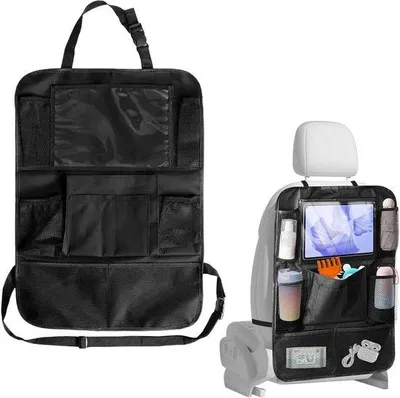 Productafbeelding van Famanu Auto-organizer voor kinderen - 10 handige vakken, waterdicht en gemakkelijk schoon te maken