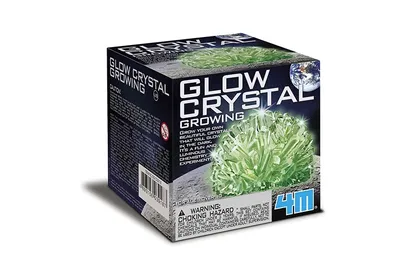 Produktbild von 4M Science Kristallzucht Glow in the Dark Experimentierkasten Spielzeug