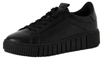 Productafbeelding van Tamaris veterschoenen, leer, zwart, maat 41