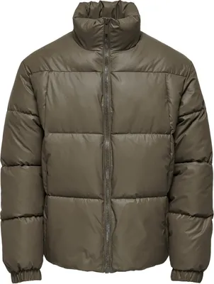 Produktbild von Steppjacke kurz Stehkragen gesmokte Ärmelbündchen |