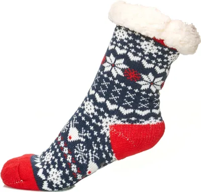 Produktbild von Arizonas Bedruckte Thermo Kuschelsocken ABS Anti Rutsch Stoppersocken Gefüttert Größe: 36-38