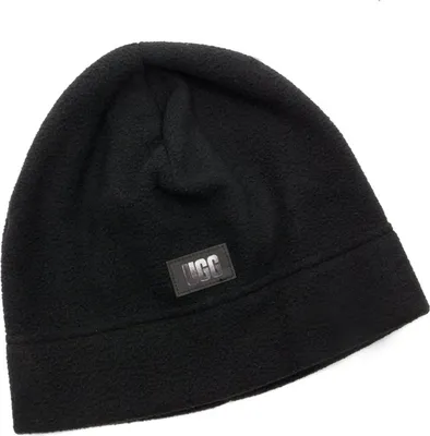 Image de UGG Bonnets Fleece Beanie, 21641BLK