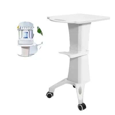 Obrázek produktu pro Stojan na vozík do salonu, lehký a robustní, maximální nosnost 50 kg, snadná mobilita ,